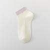 Calzini Colorati Nuovi da Donna per Primavera e Autunno, Bocca Bassa, Invisibili, Traspiranti, Studente, Tubo Corto, Calzini in Cotone