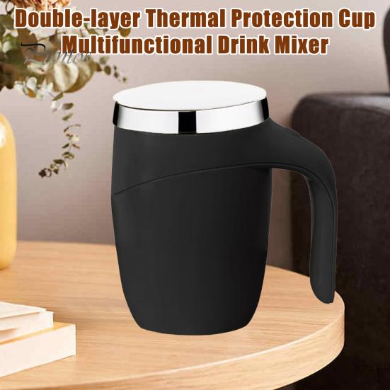 Automatic Magnetic Stirring Coffee Mug Self Stirring Coffee Mug Electric High Speed Mixing Cup for Coffee Milk Tea Household Rechargeable Drink Mixer