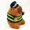 Capybara Plush Keychain: Cute Pull-out Toy & Internet Celebrity Pendant Charm