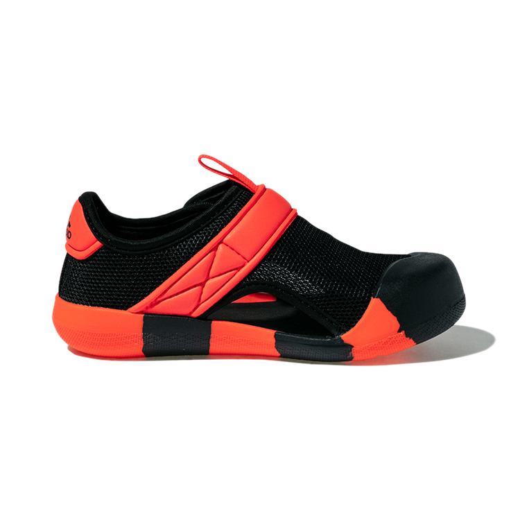 New Adidas Altaventure Anti-Slip And Wear-Resistant Breathable Children's Sandals Black Orange Children Aged 3-7 Years Old GX5109