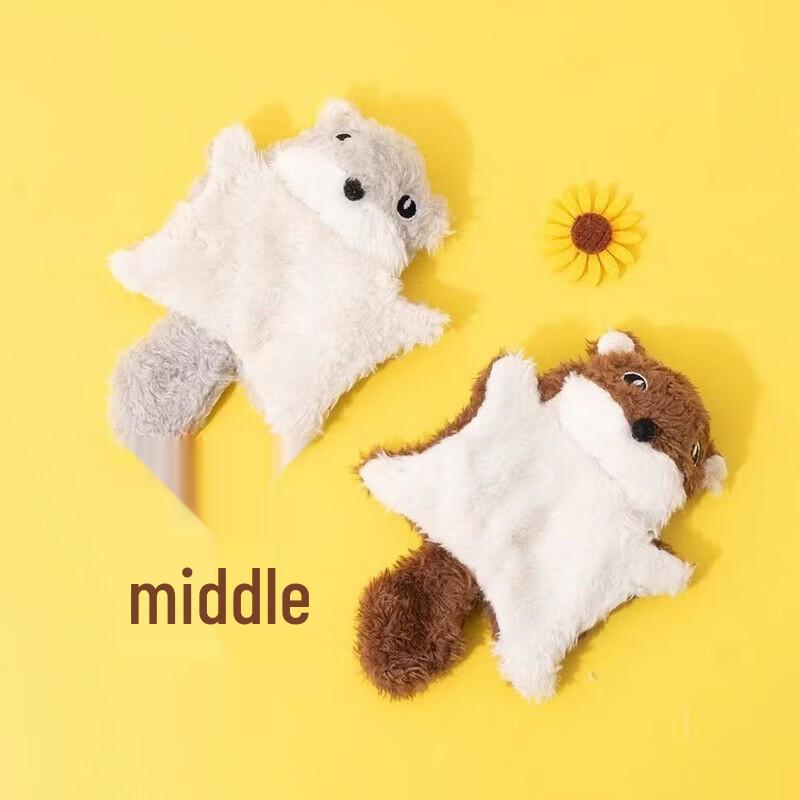 Interactive Plush Flying Mouse Cat Toy Set