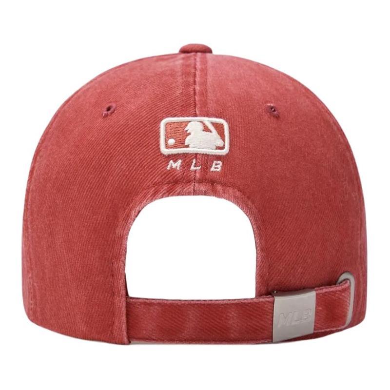 MLB Cotton Baseball Cap For Sun Protection Unisex Red Fashion 3ACPVV14N-50RDD