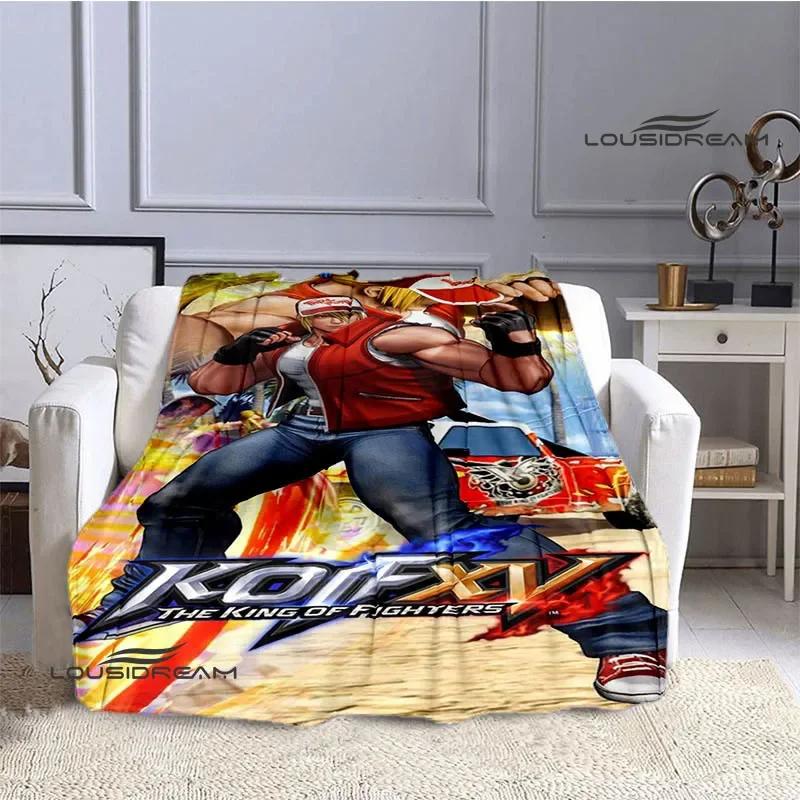 3D KOF game Cartoon blanket Warm Flannel blankets Soft and comfortable blanket Home Travel Blankets bed linings Birthday Gift