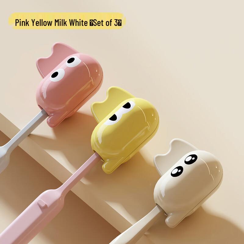 Cmaos Mixed Color Toothbrush Head Covers for Home & Travel