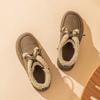Flat-bottomed Snow Boots Women's New Winter Padded Booties with Warm Cotton Shoes