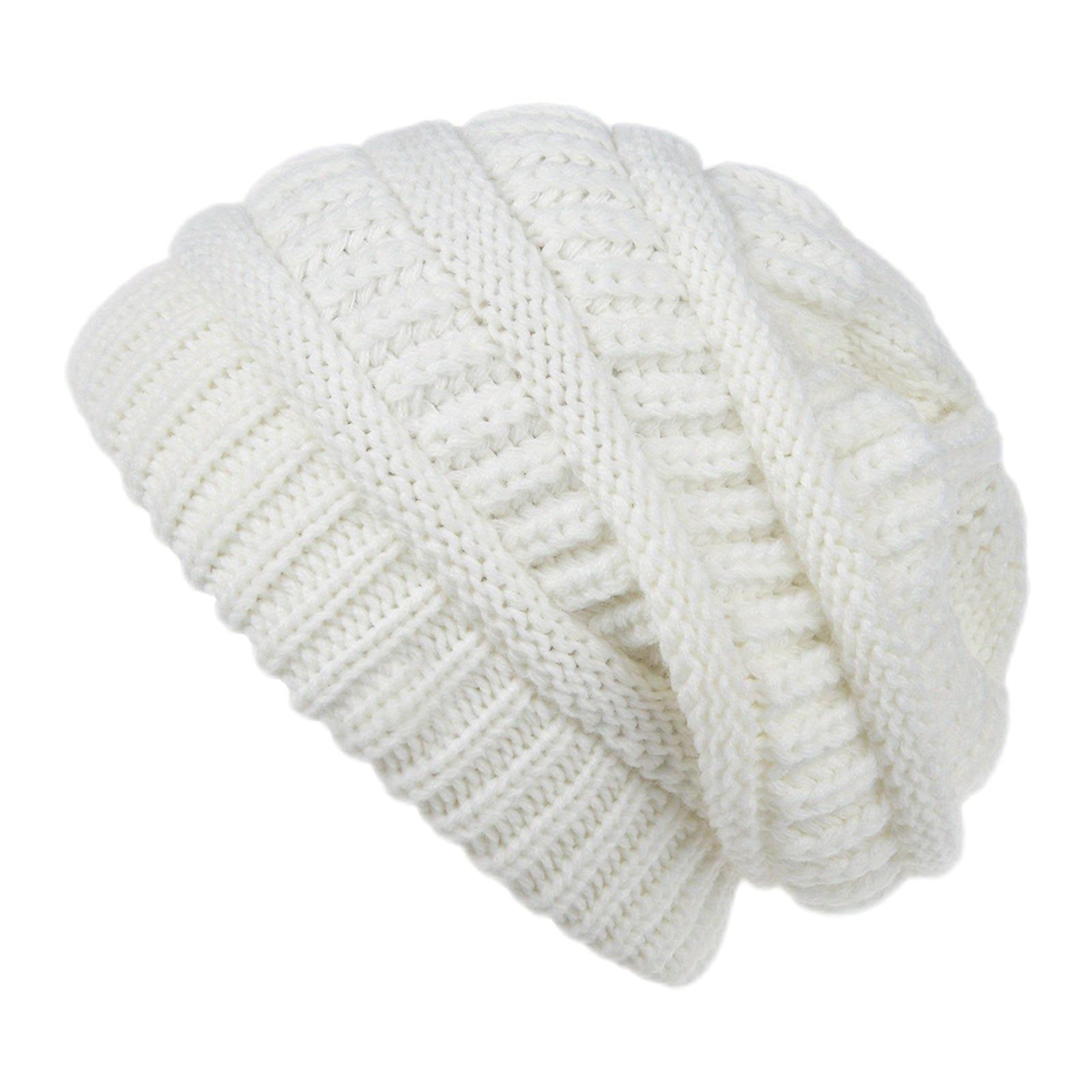 

1Pc Warm and Soft Elastic Knitted Cap, Stretch and Not Deform, Neutral Warm Skiing Urine Cap, Outdoor Cycling, Sports Warm Cap белый