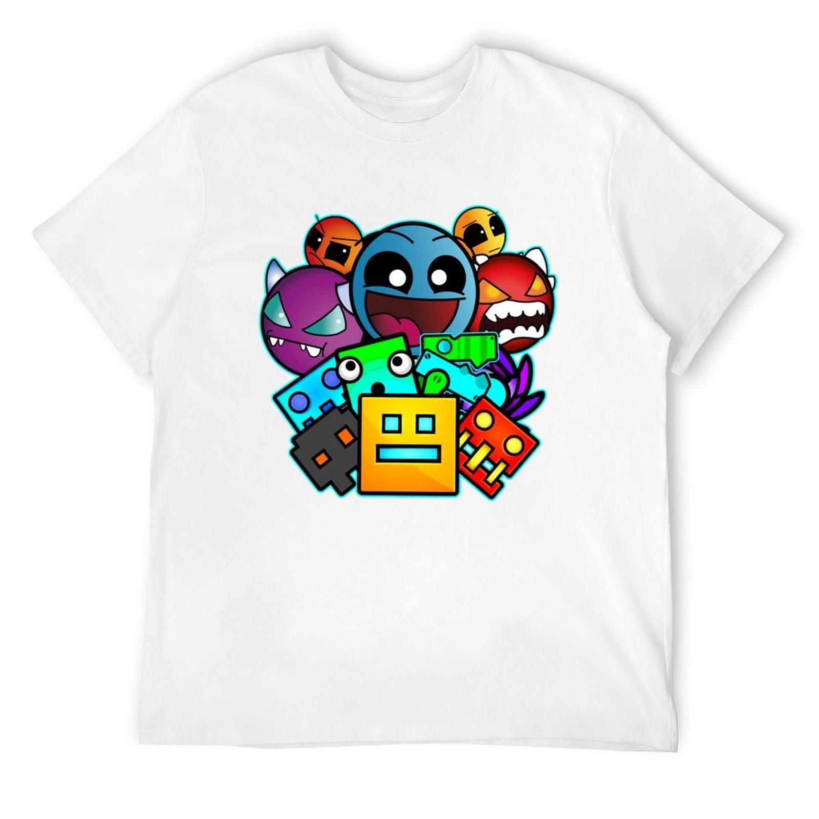 geometry dash old school gaming TShirt sublime graphic t shirts baggy shirts shirts graphic tee Unisex S
