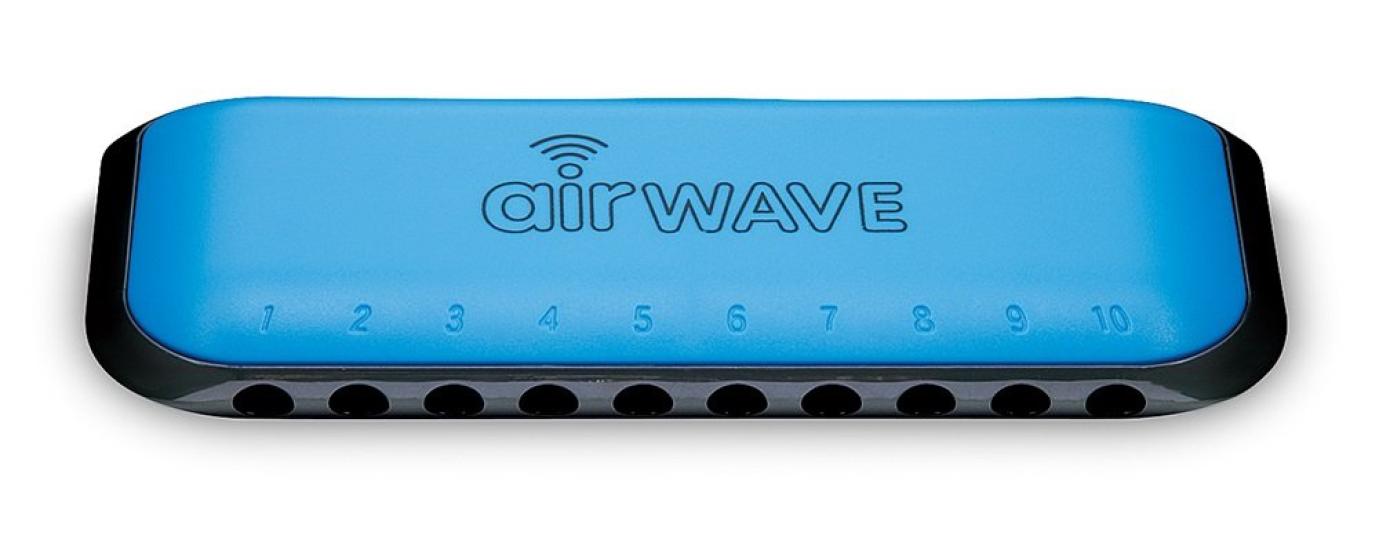 

SUZUKI Air Wave AW-1 10-Hole Harmonica for Children, Blue J