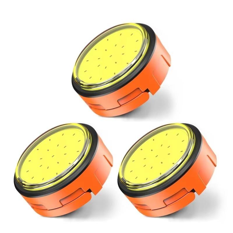 Mini COB Light Type-C Rechatgeable Camping Lamp 3 Modes Outdoor Home Emergency Flashlights Multiduty Magnetic Working Light