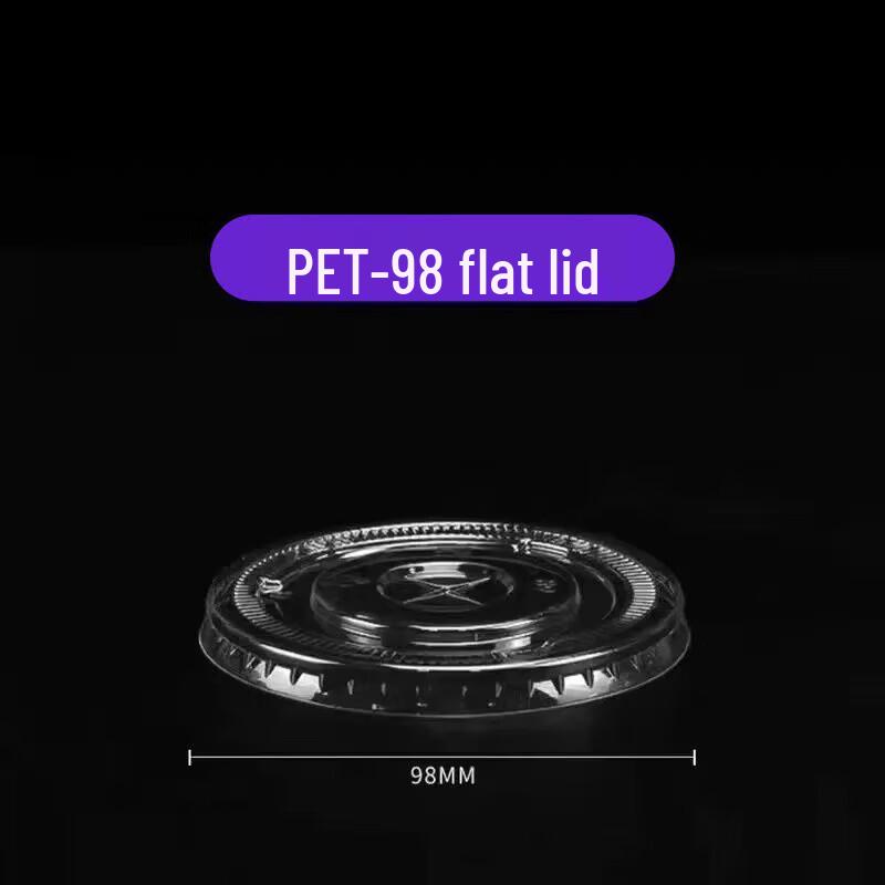 כוסות פלסטיק חד פעמיות Fan Shun עם מכסים