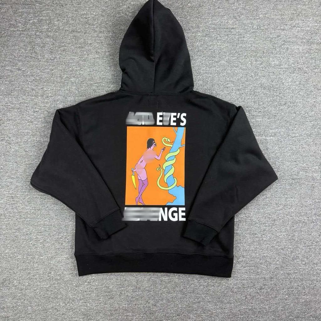 Felpa Unisex con Stampa a Fantasia Trendy Autunno-Inverno