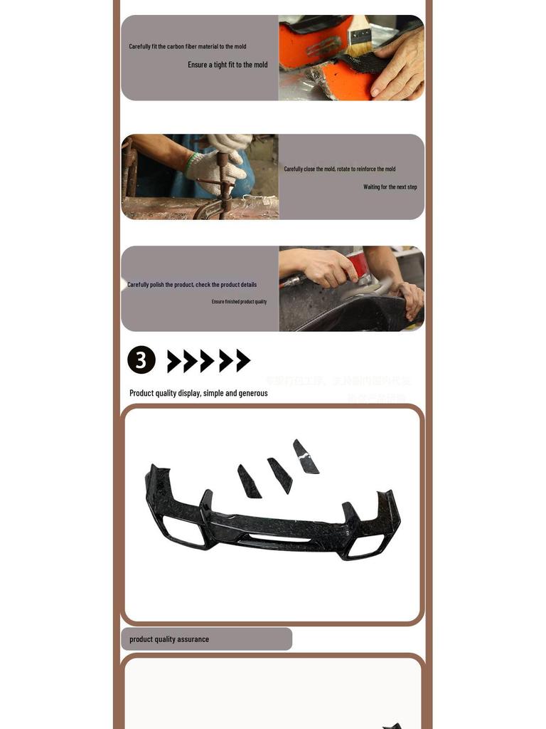 Carbon Fiber Rear Lip for Mercedes-Benz AMG GT R (2016+)