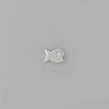 Handmade S925 Sterling Silver Fish Pendant for Bracelets, Necklaces, and DIY Accessories