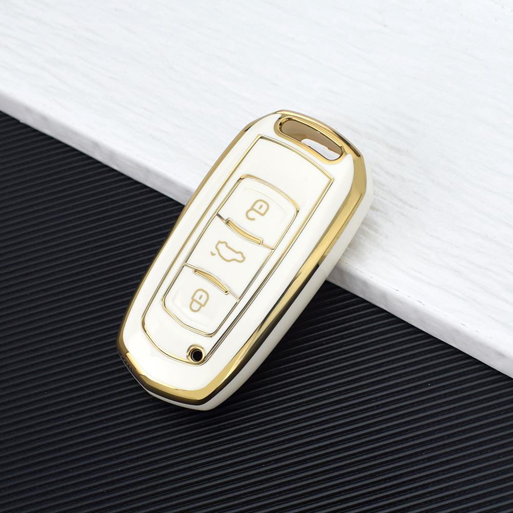 TPU for Geely Car Key Case Cover Holder for Geely Emgrand 7 GX3 Atlas GS NL3 Gili Emgrand 7 EX7 GT GC9 Protector