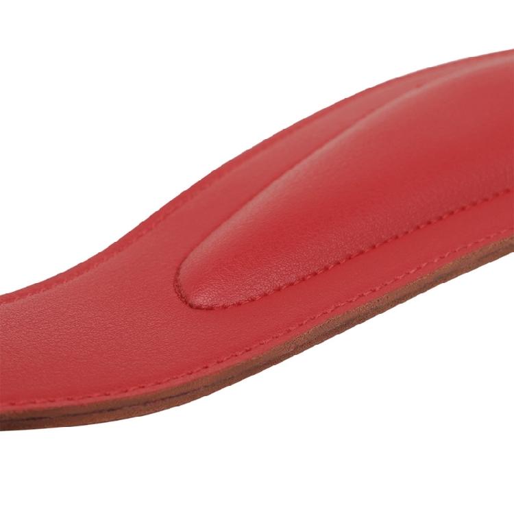 Saxophone Neck Strap Leather Padded Sax Neck Strap with Metal Rotatable Hook