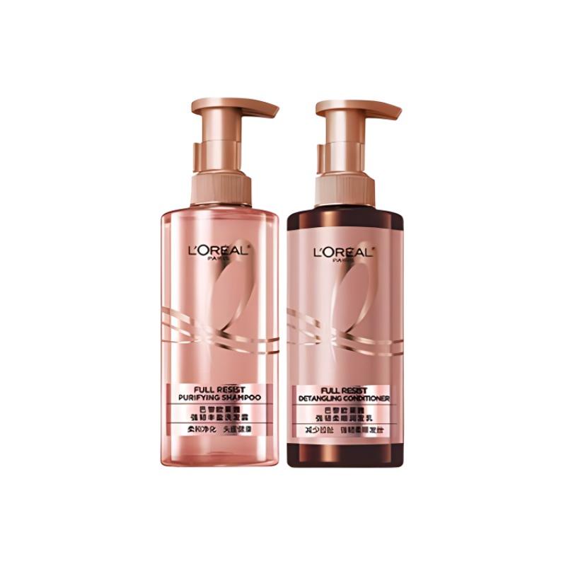 Loreal Paris Shampoo Set Deep Cleansing + Ginger Smooth Care Set-660ml2