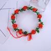 Stylish Flower Crown Headband for Weddings Parties and Festivals with Unique Colors and Comfortable Party Headwar
