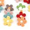 50pcs/bag Cute Flower Appliqued Lace Cartoon Embroidery Appliques  Home Decoration