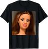 Maglietta unisex con meme facce di bambola disgustose