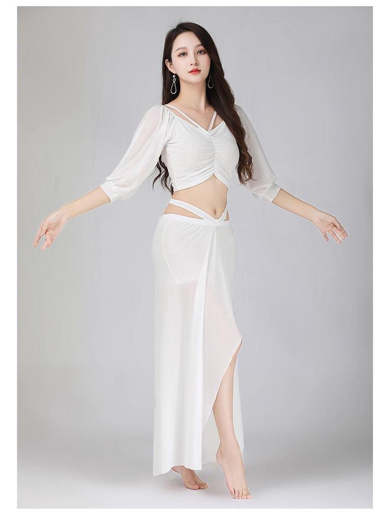 New Plus Size Mesh Belly Dance Practice & Performance Clothes - Spring/Summer Collection