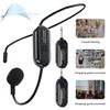 2.4G Wireless Headset & Handheld 2 In 1 Mic Mic System Head Handheld Mic 2 In 1 for Voice Amplifier Stage Speakers Teach