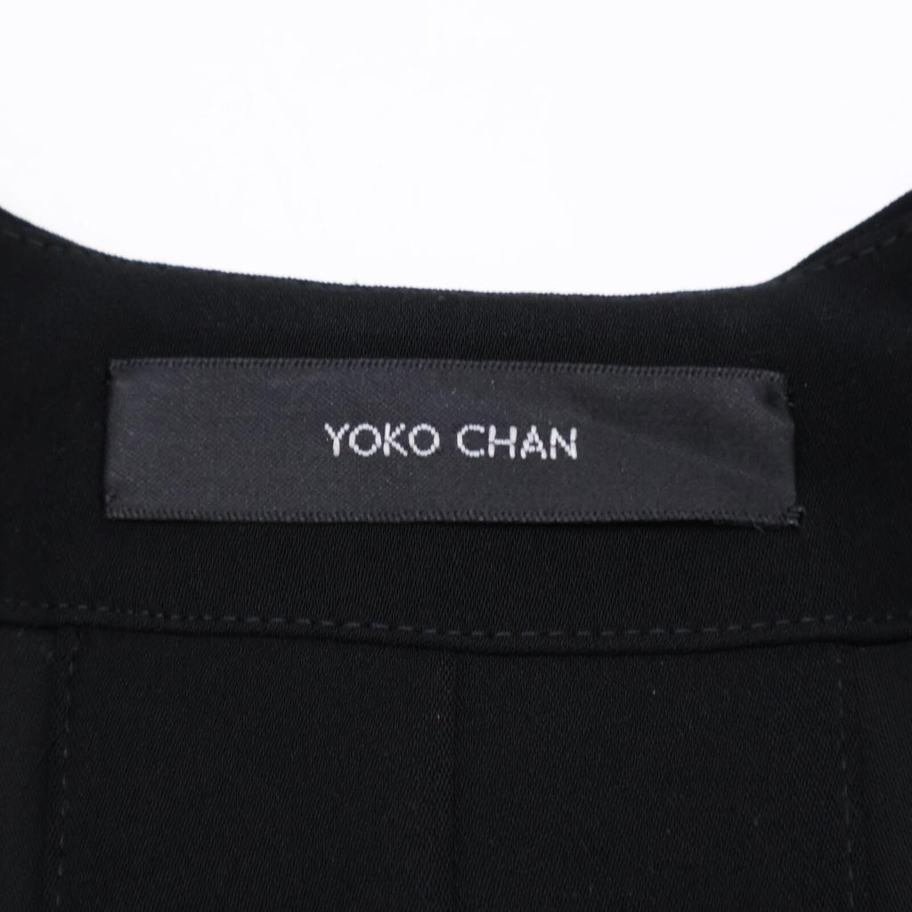 YOKOCHAN [Good Condition] YCP-421-102 Sleeveless Cache-Coeur Overall All-in-one 36 blackUsed