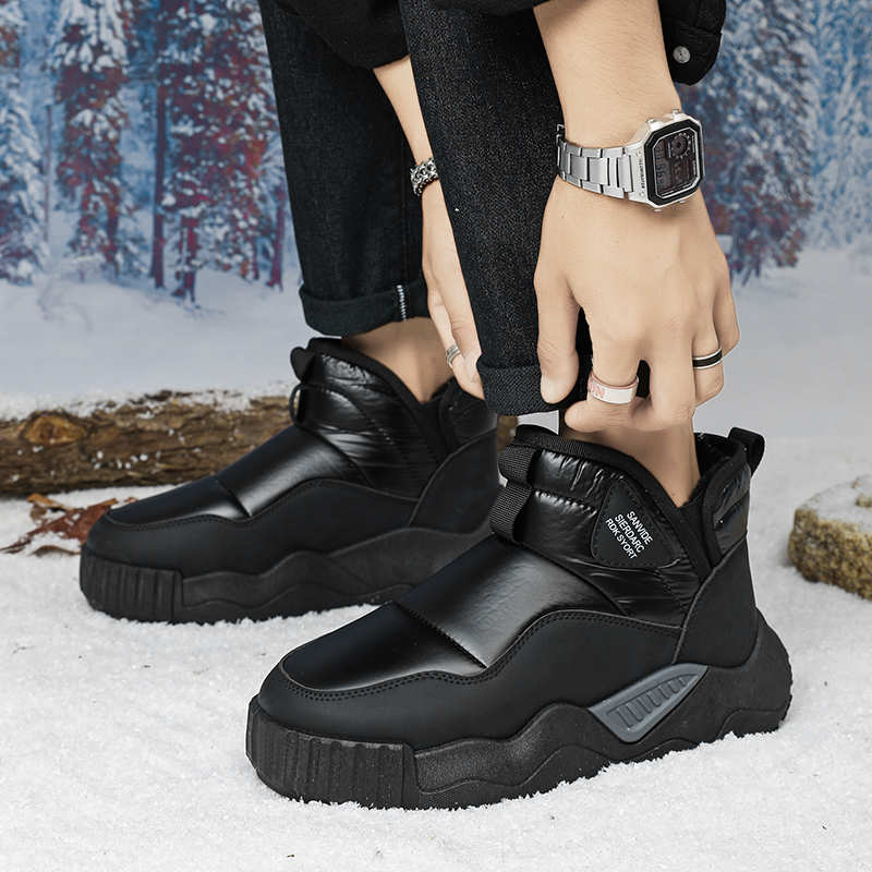 Fashion Anti-slip Number 42 Men's White Sneakers Shoes Vulcanize Cream Boot Trendy 7 Men's Shoes Sport Tenya New Arrival