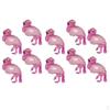 10 Pieces Tropical Mini Flamingo Balloons Kids Birthday Party 1x46cm
