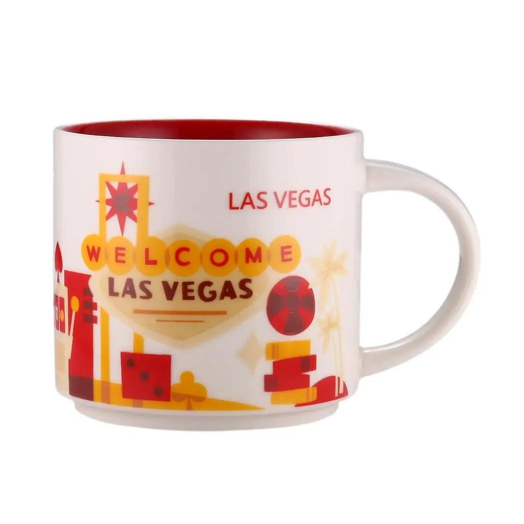 Ins City Cup USA City Bone China Mug Global Collection Ceramic Japan England London Paris Hawaii Chicago New York City Mug 400ML