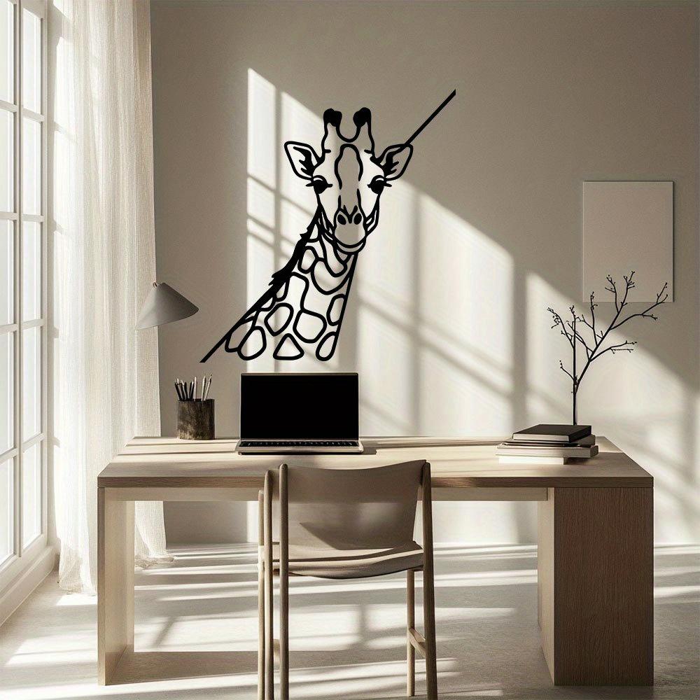 Metal Giraffe Decor for Living Room, Kitchen, Bedroom, Garage, Garden, Outdoor