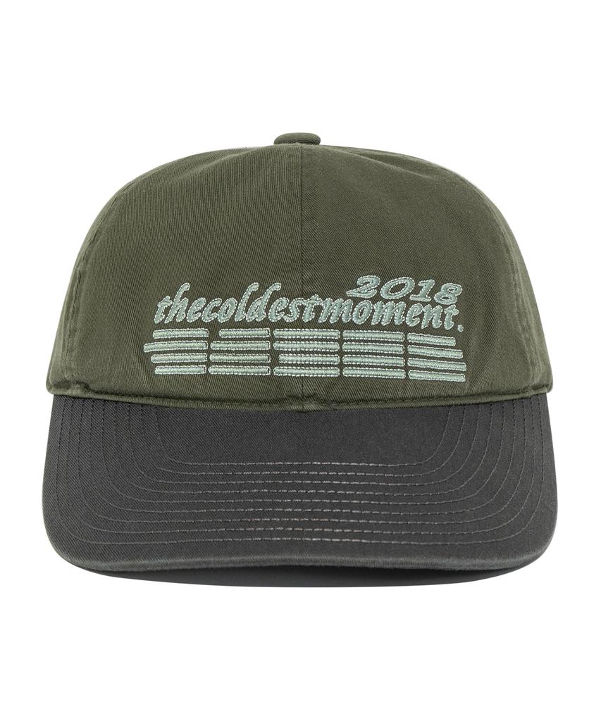 THE COLDEST MOMENT Tcm 2018 Lettering Cap (Khaki)
