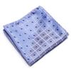 Men's Striped Jacquard Pocket Square for Weddings and Business Suits