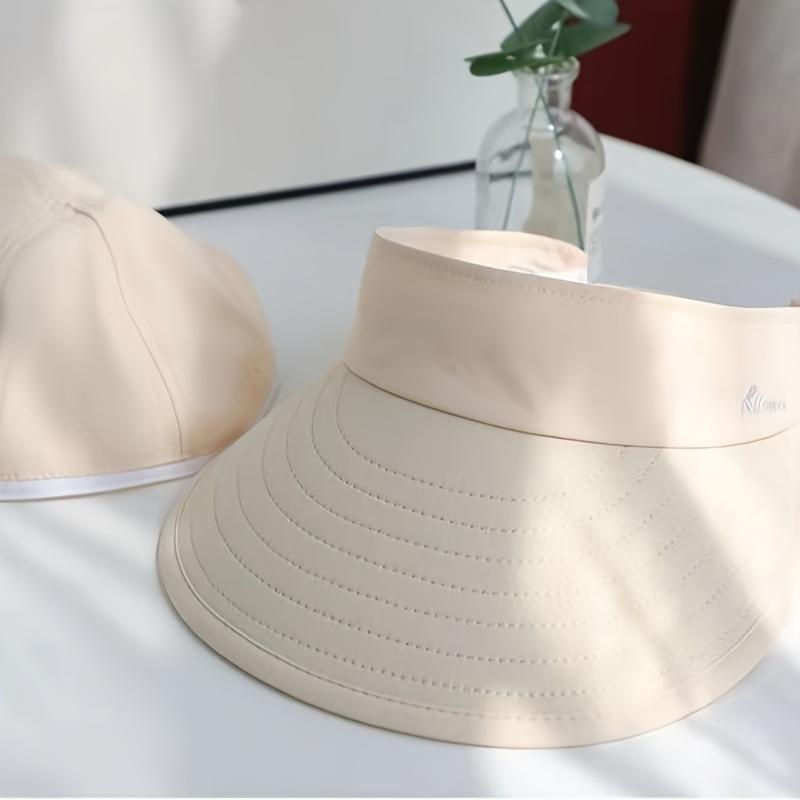 Damen Sommer Breitkrempiger Sonnenhut UV-Schutz Abnehmbares Oberteil Atmungsaktiv Strand Outdoor