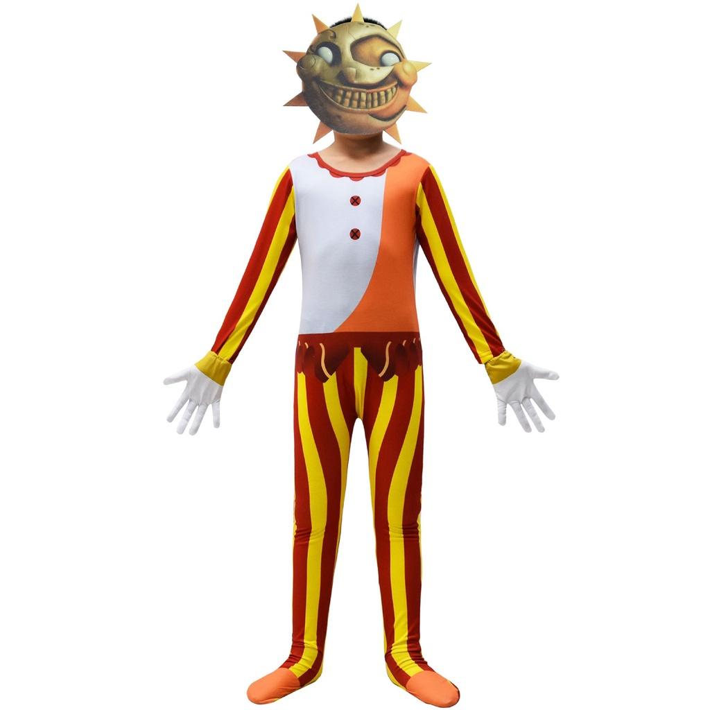 Sundrop Fnaf Cosplay Jumpsuit For Boys And Girls