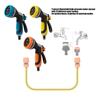 Water Hose Nozzle Multifunctional for Cleaning Watering Multiple Hand Sprayer Lightweight Heavy Duty Hose Sprayer