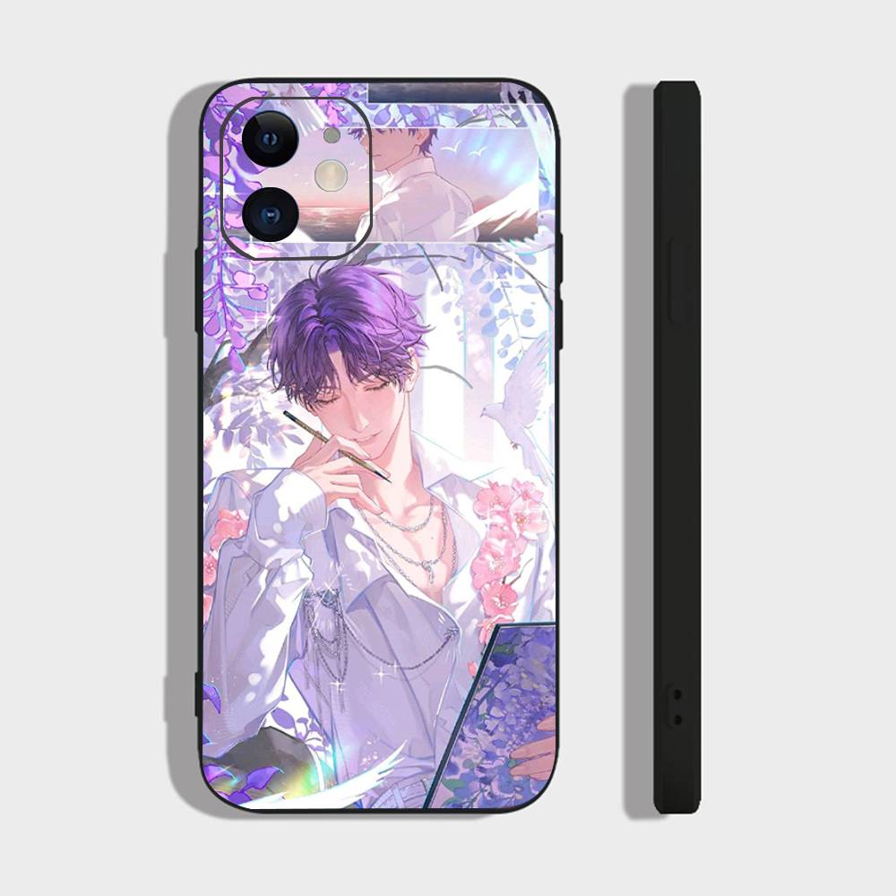 R-Rafayel Love And D-Deepspace Phone Case For IPhone 17 Air 16 15 14 13 Pro Max 11 12 Black Silicone Cover