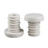 1 Pair Plastic Bar End Caps Anti-Vibration Bright Color Solid Wear-Resistant Bar End Plugs for Mountain Bikes