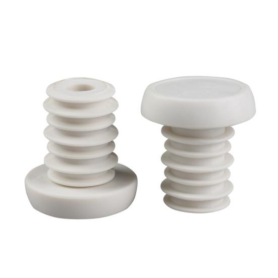 1 Pair Plastic Bar End Caps Anti-Vibration Bright Color Solid Wear-Resistant Bar End Plugs for Mountain Bikes