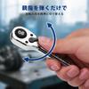 WORKPRO Ratchet Slim Ratchet 90 Easy Rotation Direction Quick Release for Tightening and Loosening and Car Machine and DIY Handle, Wrench, 9.5mm