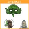 Realistic Green Witch Mask For Halloween Easter Carnival Party Mask Prop
