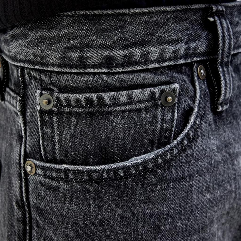 Jack And Jones Mens Toby Coop Relaxed Wide Leg Jeans