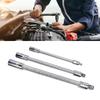 3Pcs Bendable Bar Flexible Socket Extension Rod Socket Extension Bar For Wrench Flexible Extension Rod Connecting Socket