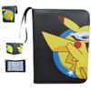 52 Style 400pcs  Card Album 2x2 Loose-leaf Large Capacity Leather Anime Zipper Card Collection Photo Album