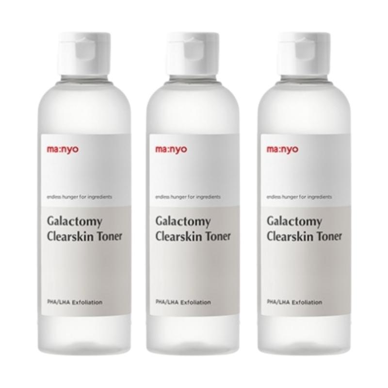 ma:nyo Galactomy Clearskin Toner 210ml | Korean Mild Exfoliating Toner with Galactomyces, LHA, PHA & Willow Bark Extract