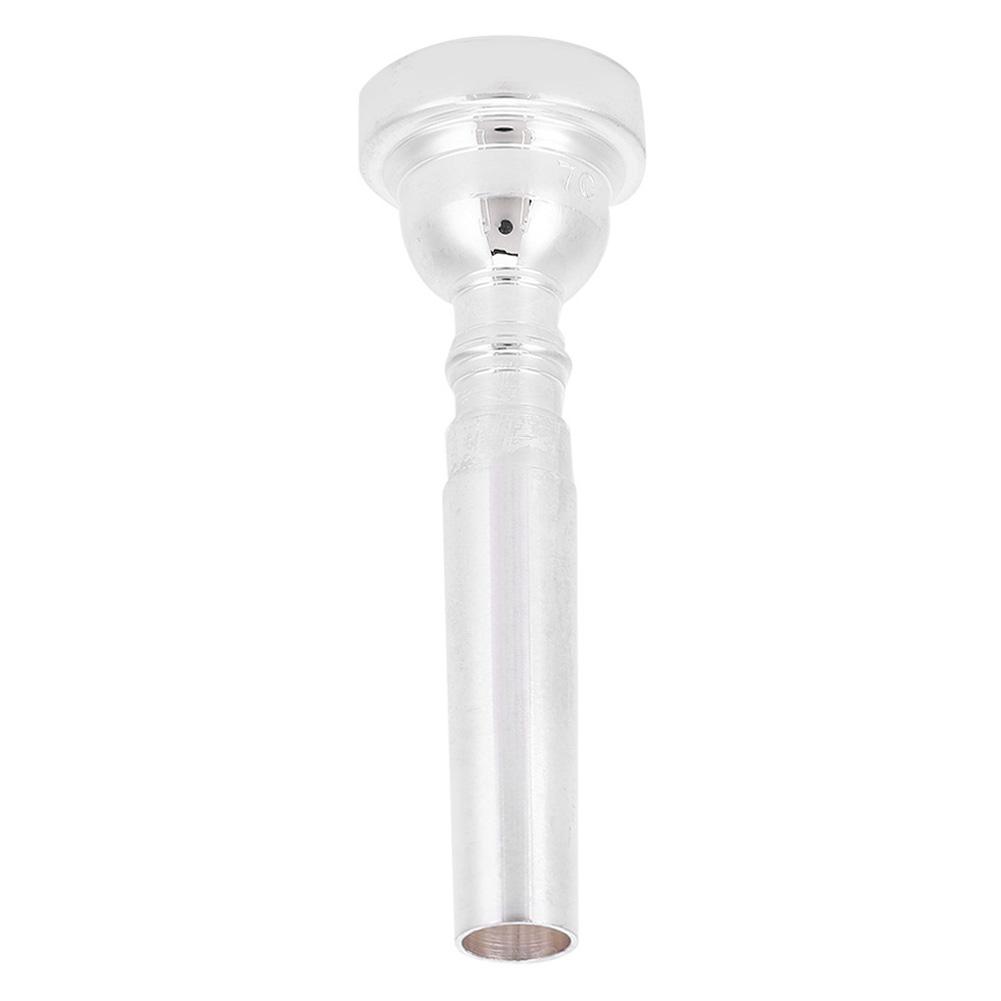 

Trumpet Mouthpiece 7C Musical Instruments Accessory for Yamaha Bach Conn KingSilver серебряный