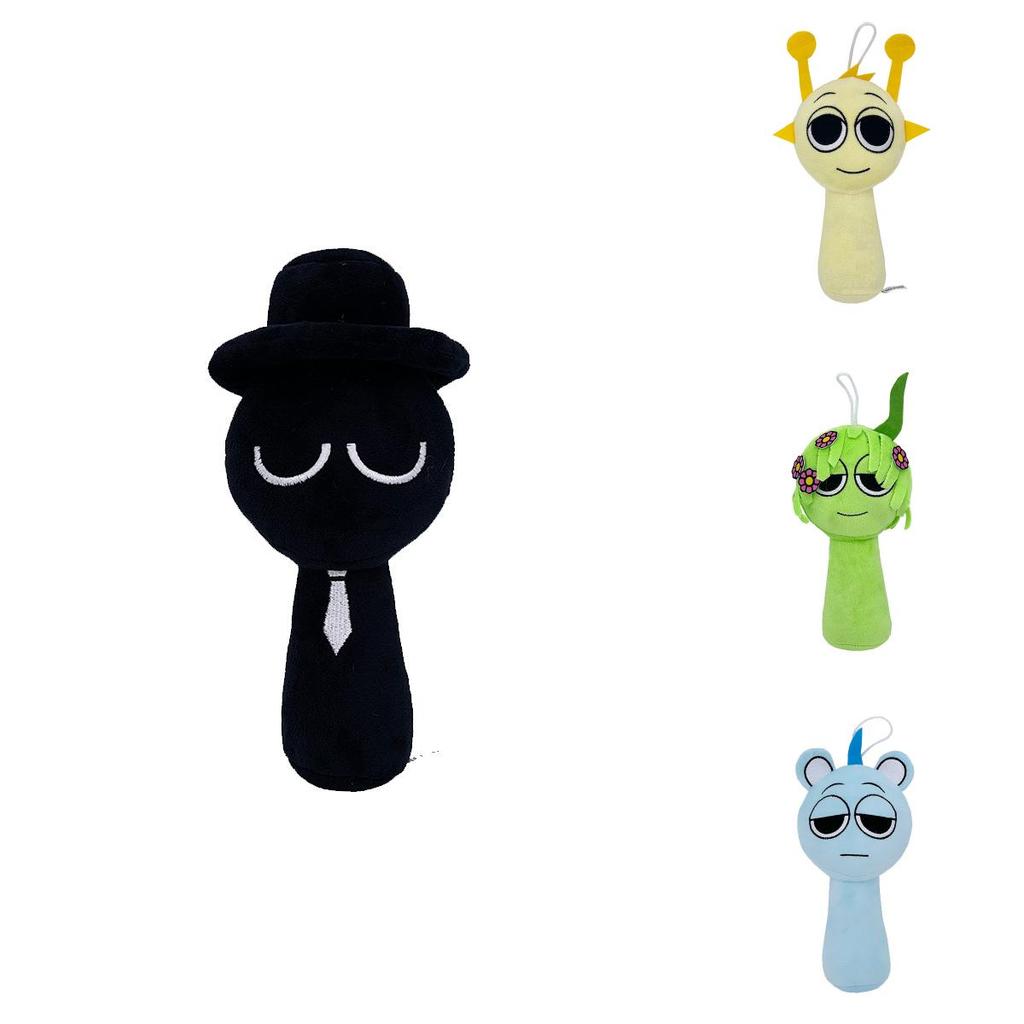 Sprunki Plush Rhythm Box Soft Toy Doll Adorable Animal Plushie Variety Pack For Kids 2025