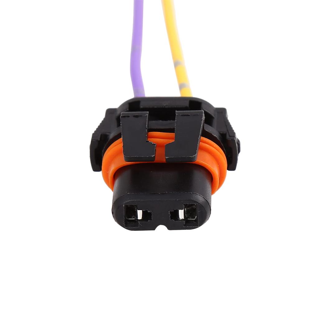 uxcell DC 9006 HB4 Female Bulb Adapter Wire Socket for Car Headlight Fog Lamp 2 Pack
