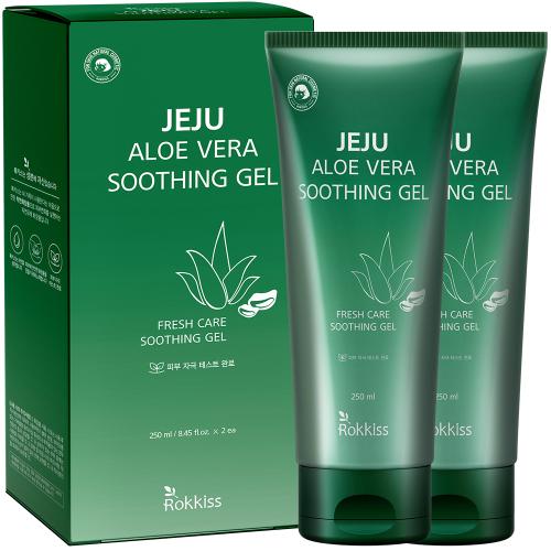 Rockis Jeju Aloe Vera Soothing Gel 250ml x2 NONE