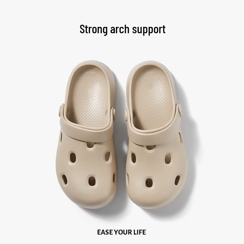 Puxi Starry Thick-Soled EVA Summer Beach Shoes - Closed-Toe Non-Slip Breathable Sandals