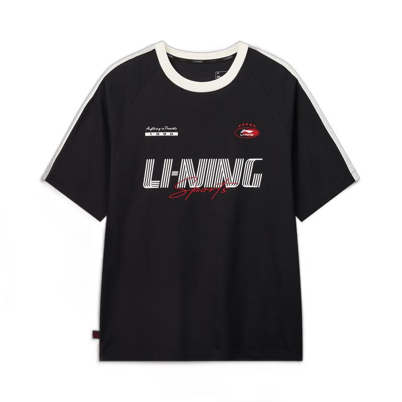Li-Ning Men s Ice-Feel Moisture-Wicking Short-Sleeve T-Shirt AHSW447 XXL